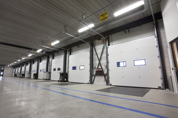Porte sectionnelle ISO logistique transport bretagne SFI
